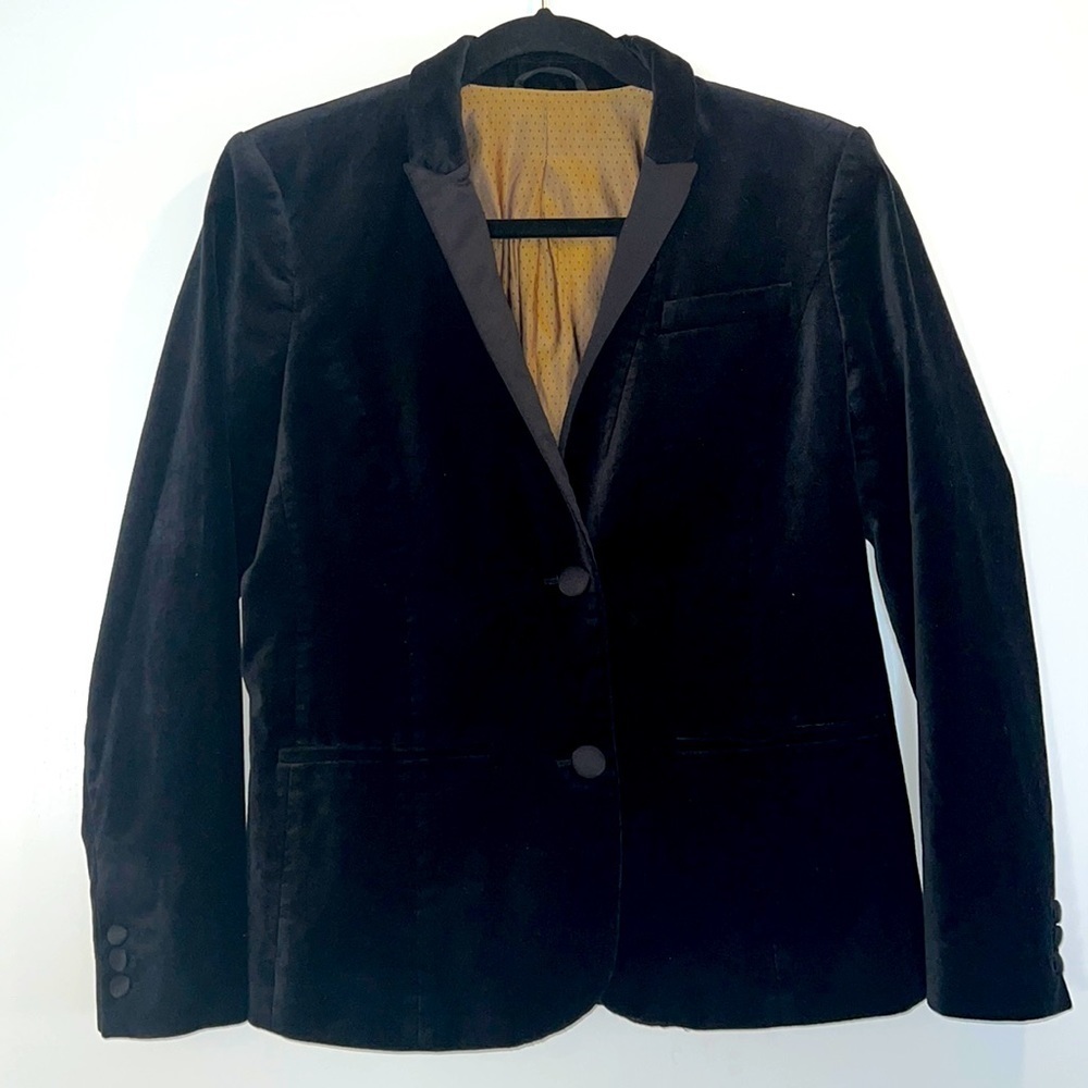 Armani Exchange Velvet Blazer Size 10​​​